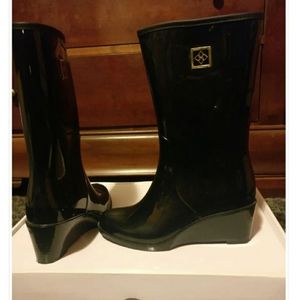 Dav Milan Wedge Rain Boot